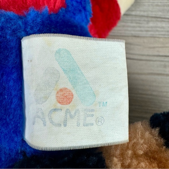 1990 ACME Super Mario Bros 3 Plush Tanooki Suit Stuffed Toy RARE - Picture 10 of 11